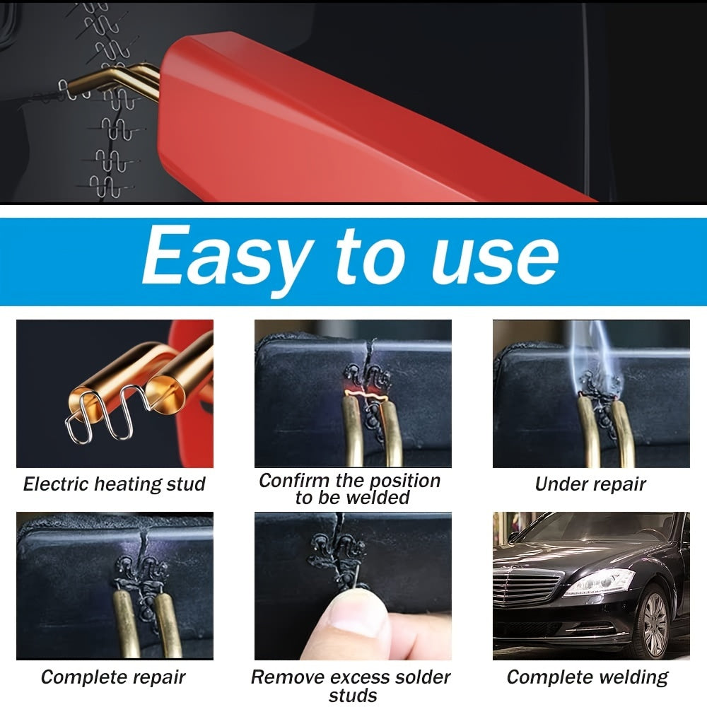 Универсальный набор пластиковых сварочных скоб 0,6 мм, 3000 шт. в упаковке, для ремонта бамперов автомобилей