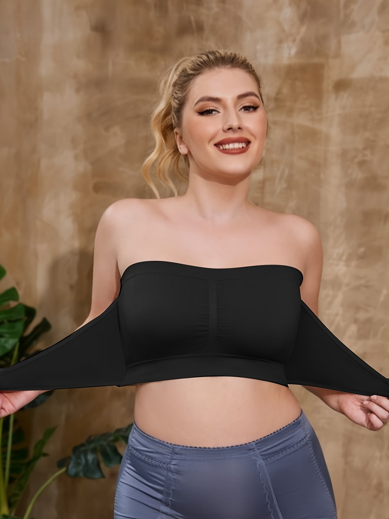 Women’s Plus Size Seamless Sports Bras Adjustable Front Closure Breathable Multi-Use