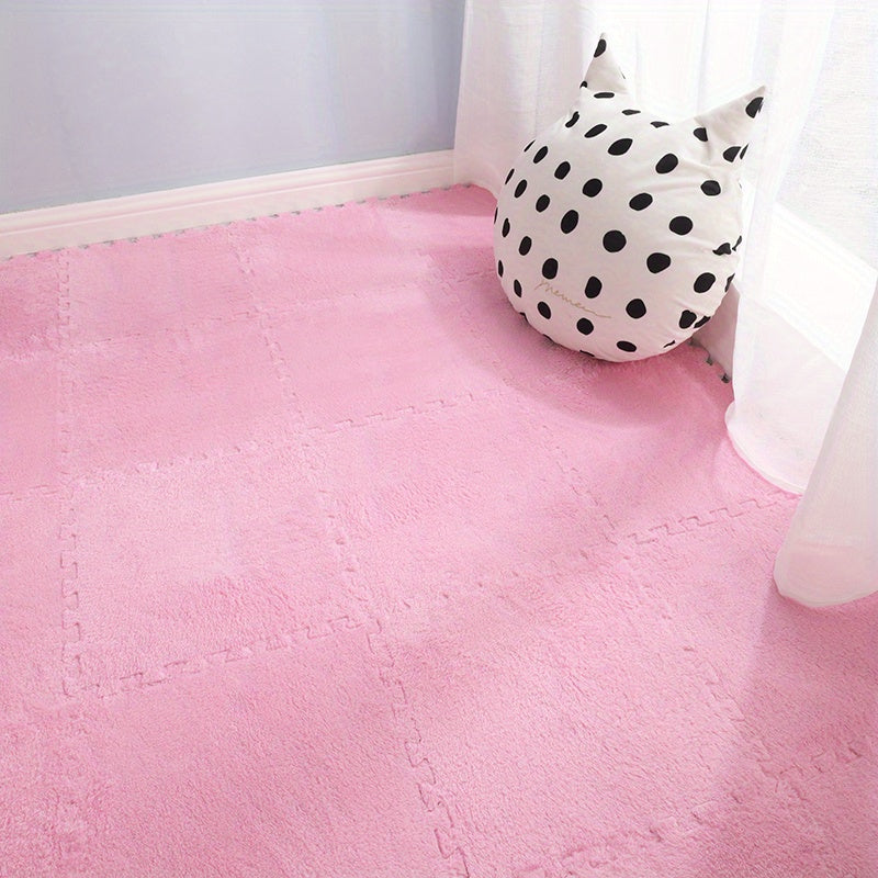Interlocking Washable Rugs for Crawling Pads, Pet Mats, and Home Decor