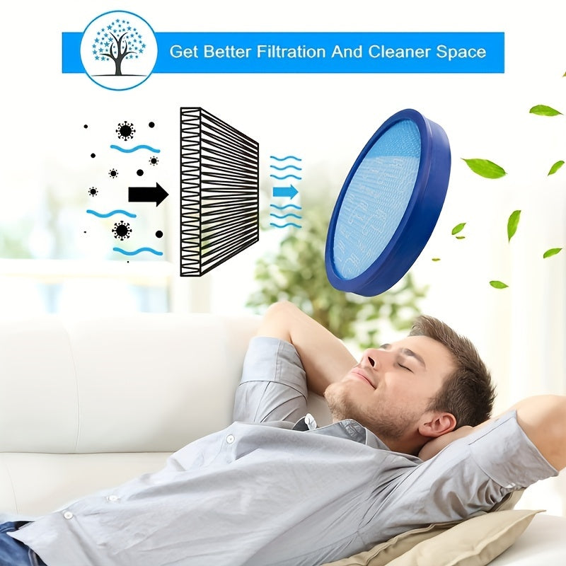 2 Pack Reusable HEPA Vacuum Filters for Windtunnel Series Compatible with UH71250 UH71255 UH72600