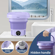 Portable Washing Machine for RV Foldable Compact 110V-240V Indoor Outdoor