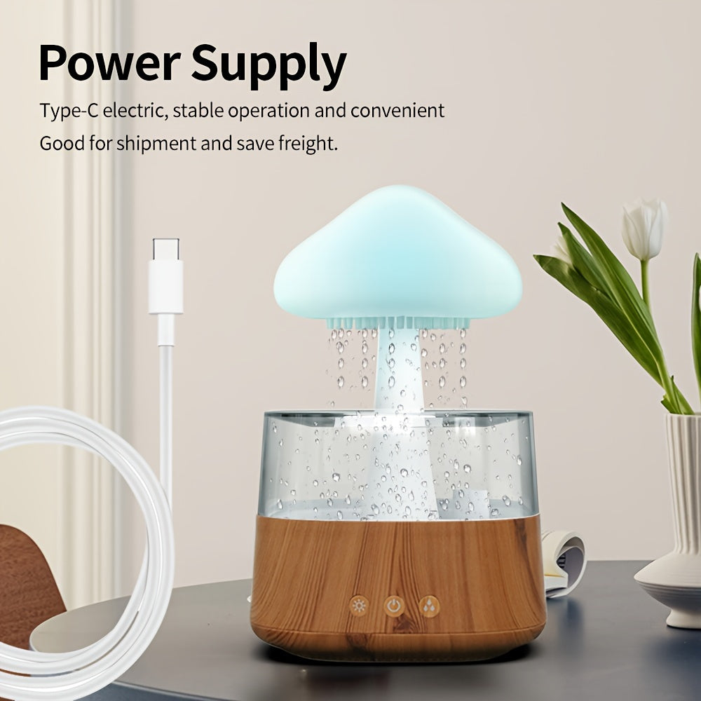 Humidifier for Bedroom with Multi-Color LED Night Light and Timer