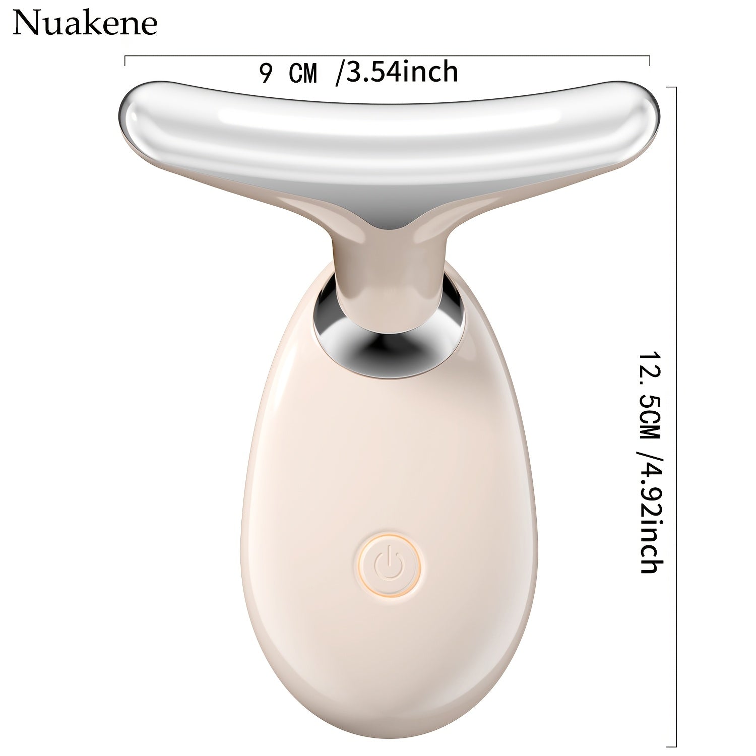 7-Color Facial and Neck Massager with Vibrating Function Rechargeable Home Skin Care Device