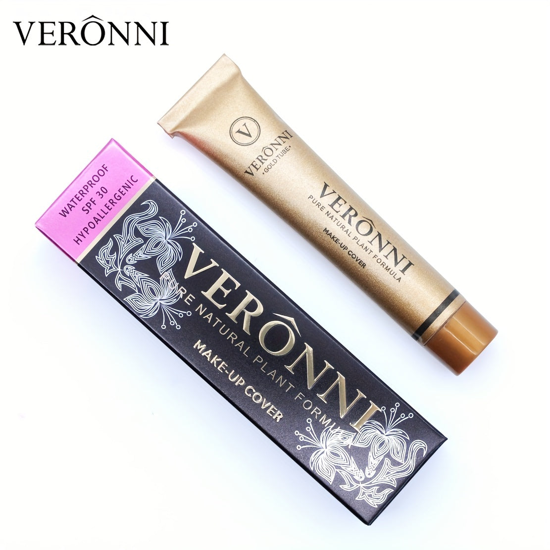 Crema correctora y aclaradora para mujer 14 colores a prueba de agua cobertura total