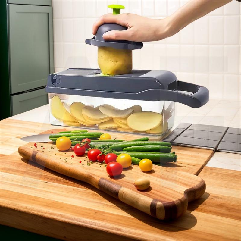 Turli sabzavotlar uchun ko'p funksiyali sabzavot maydalagich - oshxona uchun zarur asbob.