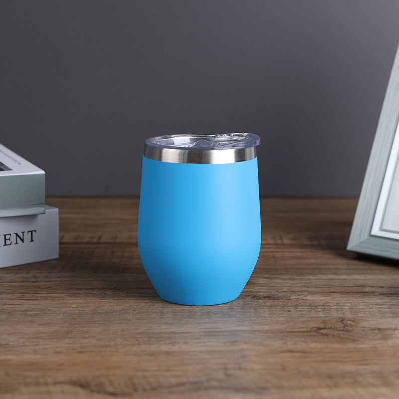 Double Wall Vacuum Travel Mug 6oz 12oz Coffee Tumbler with Lid for Hot Cold Drinks