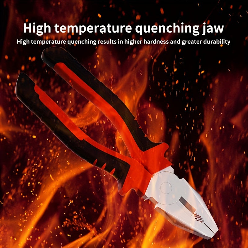 Elektrchilar, sim kesuvchilar uchun universal diagonal qisqichlar to'plami, bardoshli po'lat