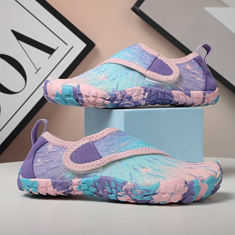 Boys Girls Breathable Quick-Dry Water Shoes for Summer Beach Pool Activities