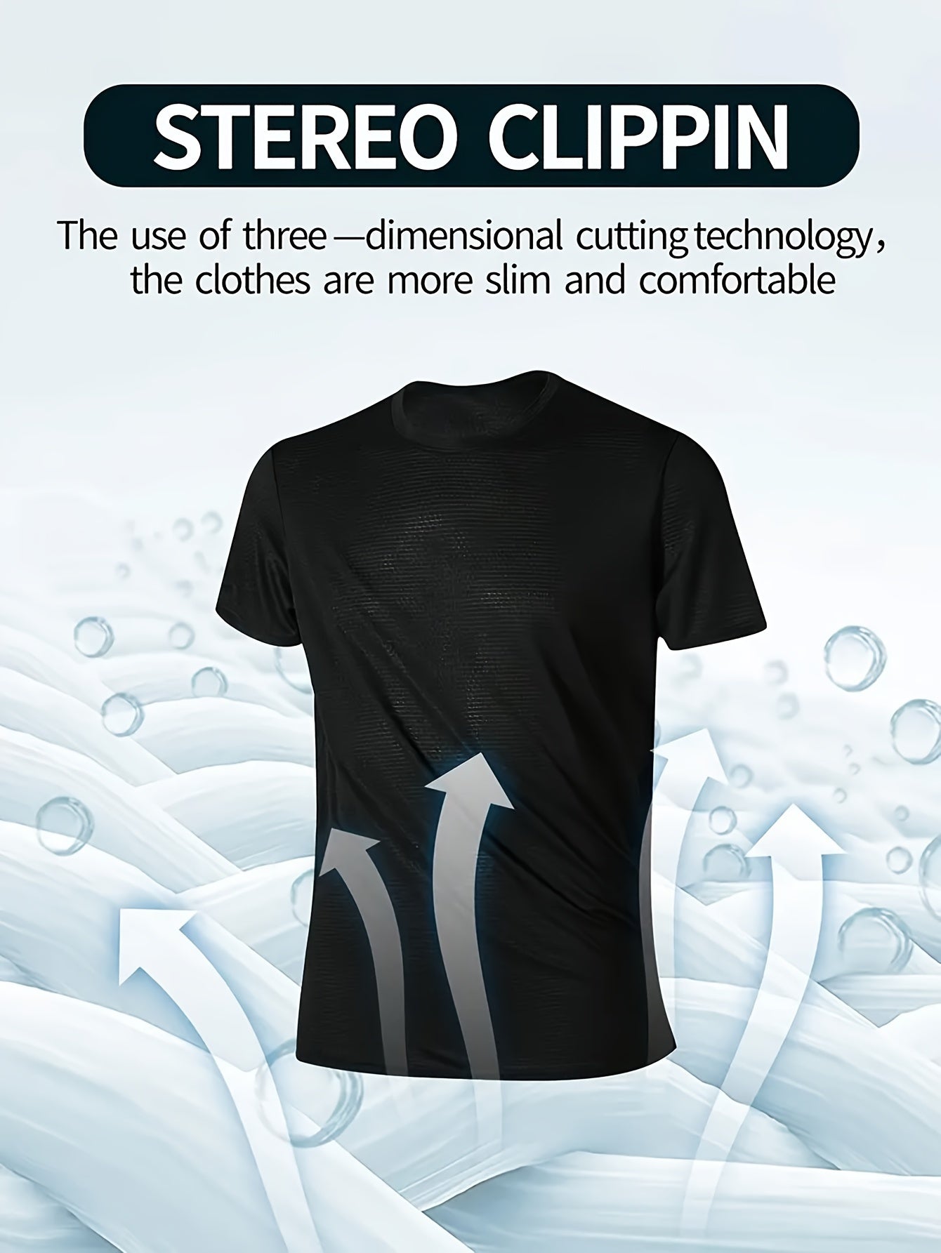 Erkaklar uchun 5 ta to'plam sport futbolkalari tez quriydigan, nafas oladigan, namni olib tashlaydigan polyesterdan tayyorlangan. Zaldagi, yugurish va mashg'ulotlar uchun engil va qulay. Oddiy rangda, odatdagi kesimda, mos keladi.