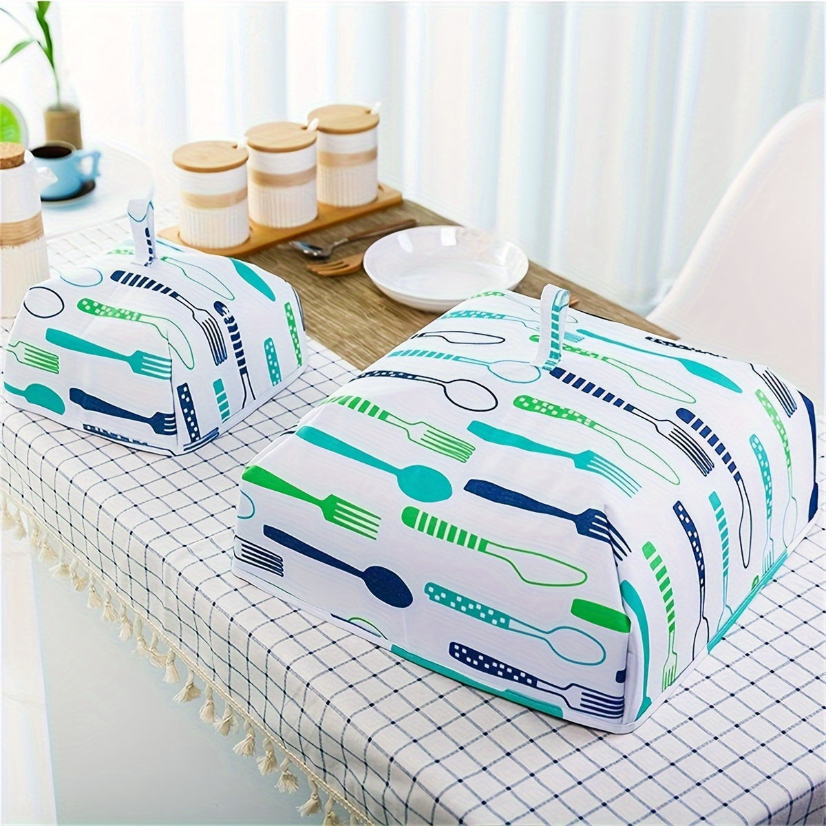 Foldable Insulation Food Cover for Kitchen Dust and Insect Protection 1pc