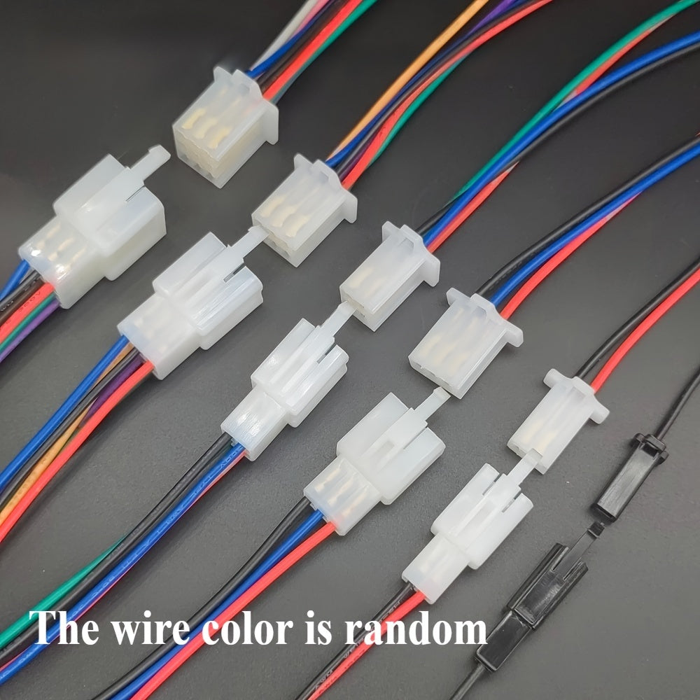 Набор автомобильных разъемов и жгутов проводов из ПВХ, assorted