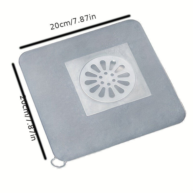 Cubierta de desagüe de silicona para piso para desodorizar y sellar para uso en baño