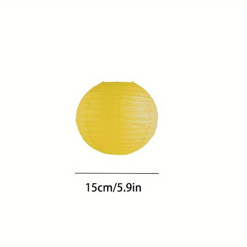 Rang-barang Yapon qog'oz chiroqlari uy partiyalari, to'ylar, bayramlar, Hallowe'en, ko'p o'lchamlar