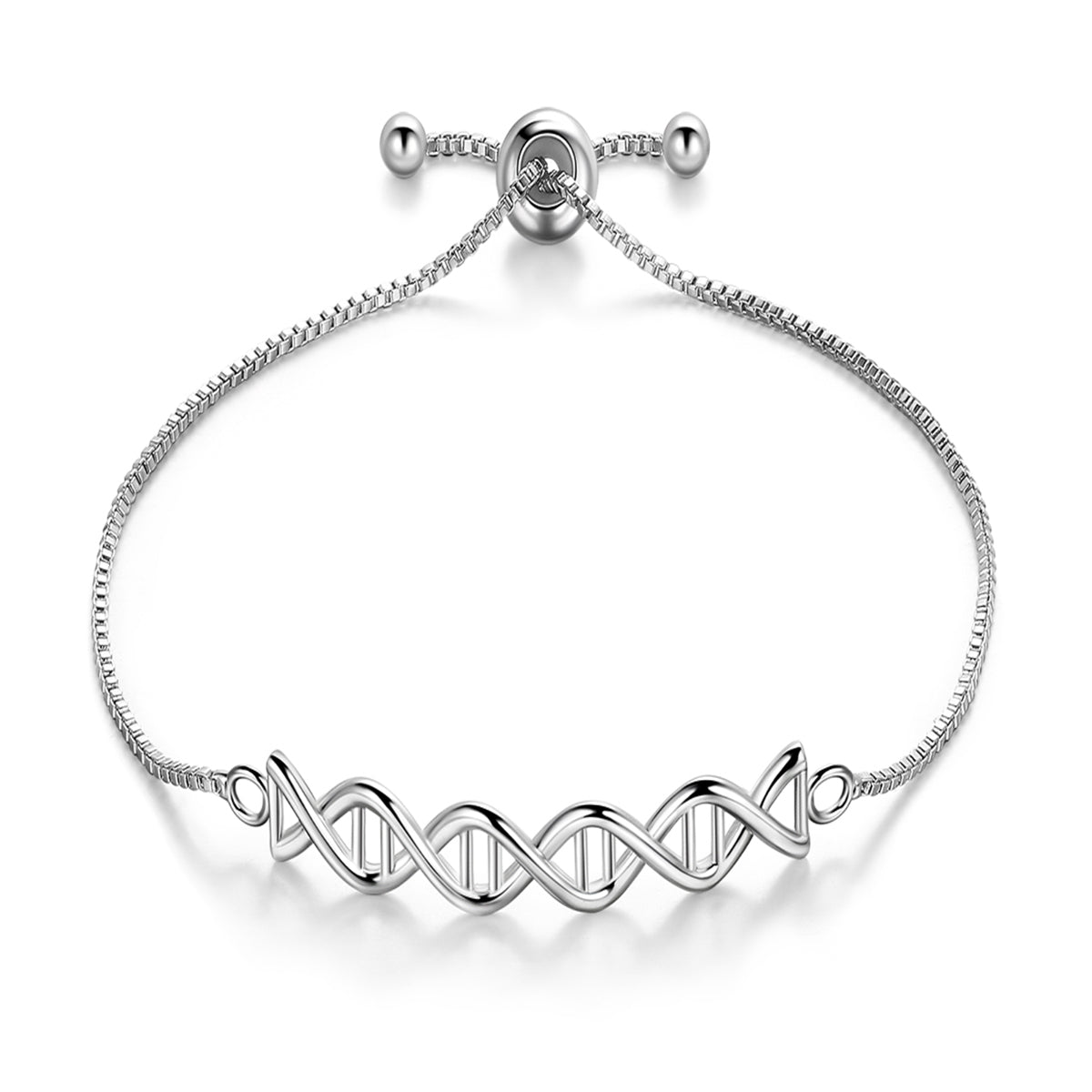 Science DNA Double Helix Chemistry Biology Molecule Bracelet