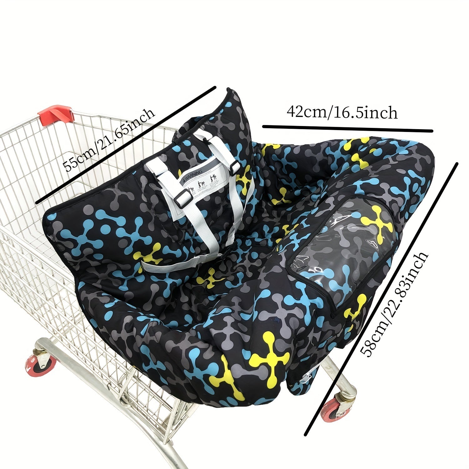 Baby Seat Cushion Thickened High Chair Trolley Protector Mat for Children