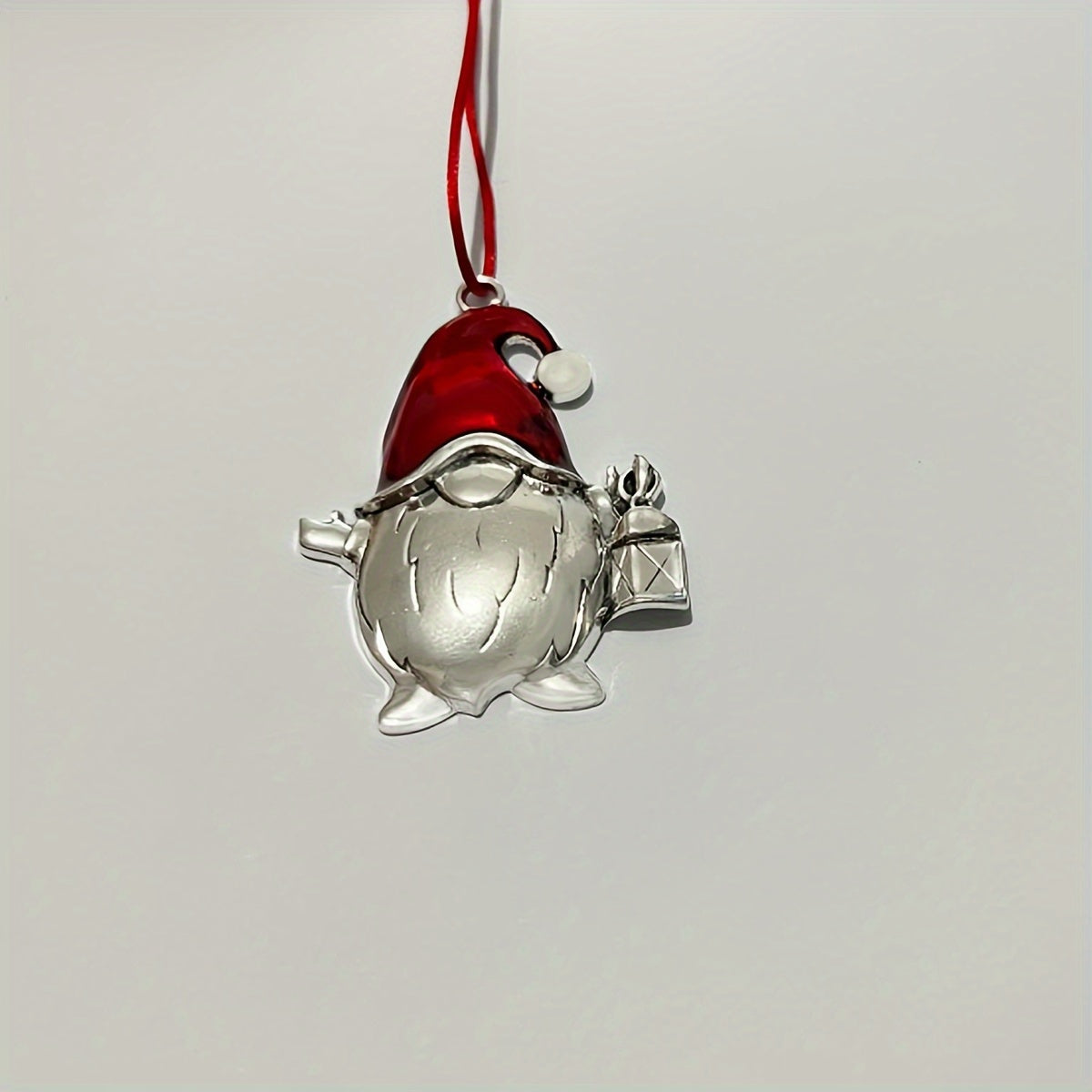 Handcrafted Rustic Metal Christmas Tree Ornament for Holiday Decor