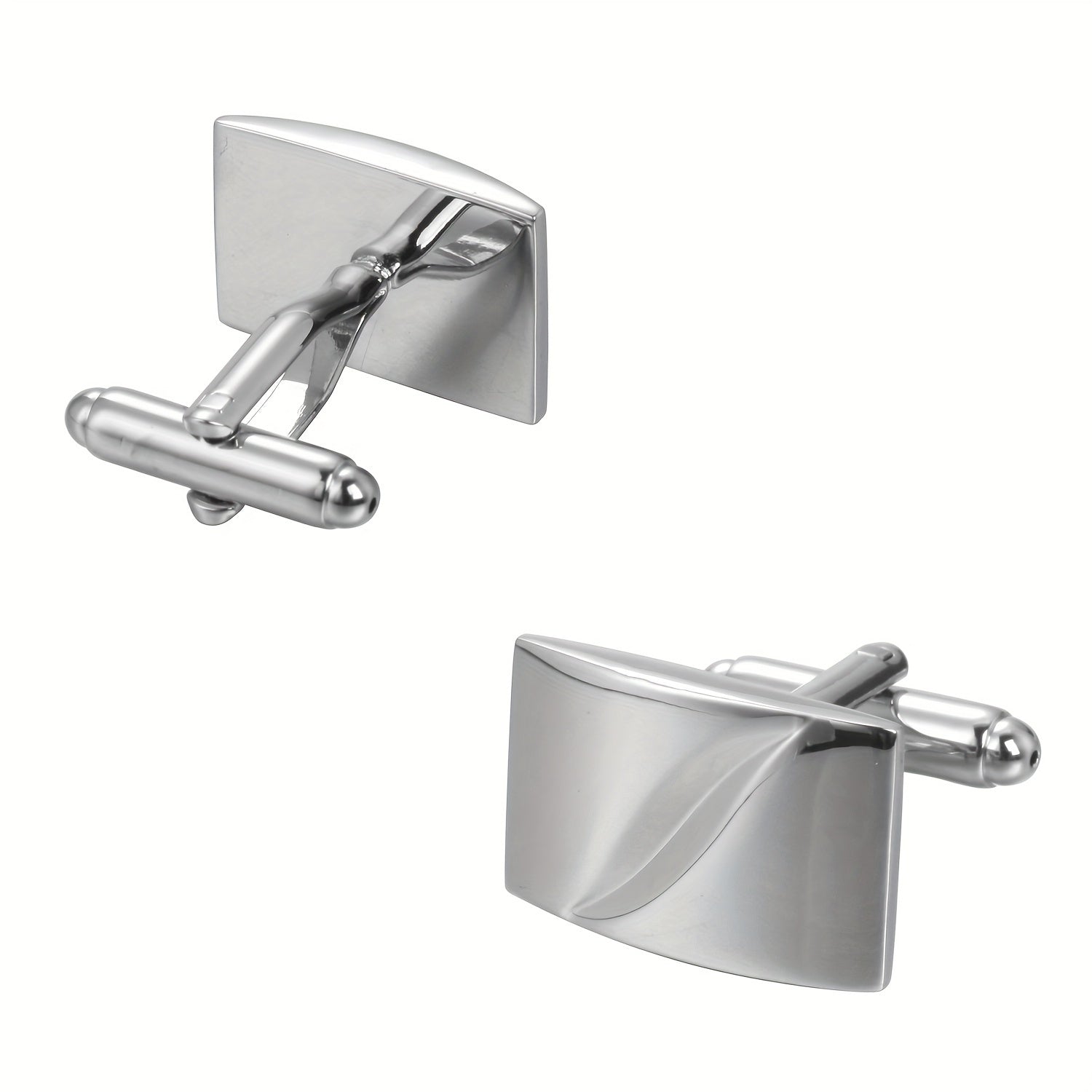 Men's Copper Cufflink Set Elegant French Style Formal Accessories for Parties