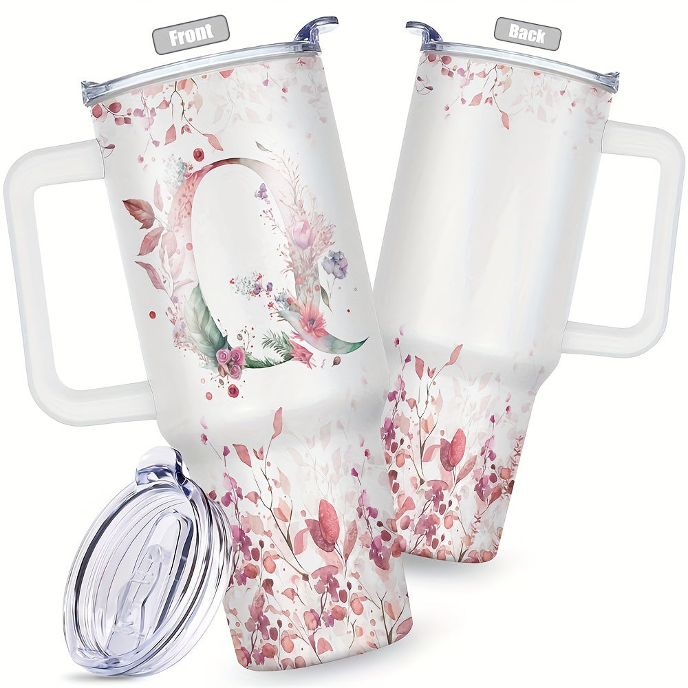 40oz ikki qavatli metall sayohat chashka, yopqich bilan, issiq va sovuq ichimliklar uchun