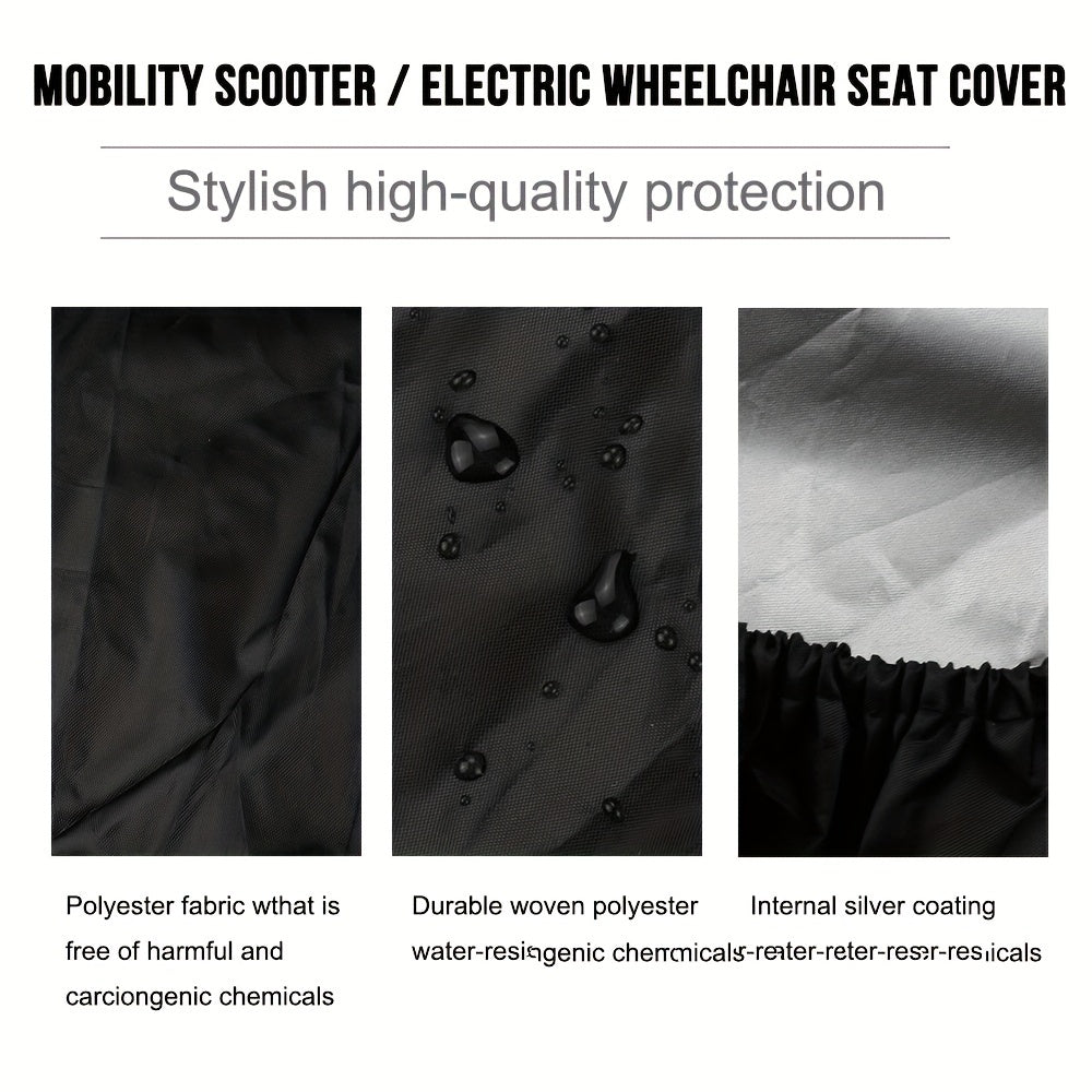 Juego de 4 fundas impermeables negras para neumáticos para camión, SUV, remolque, autocaravana, protectores de ruedas