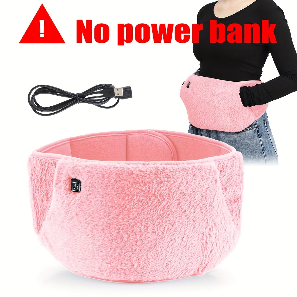 USB Heated Waist Belt for Women Abdominal Heating No Battery Needed Festive Gift