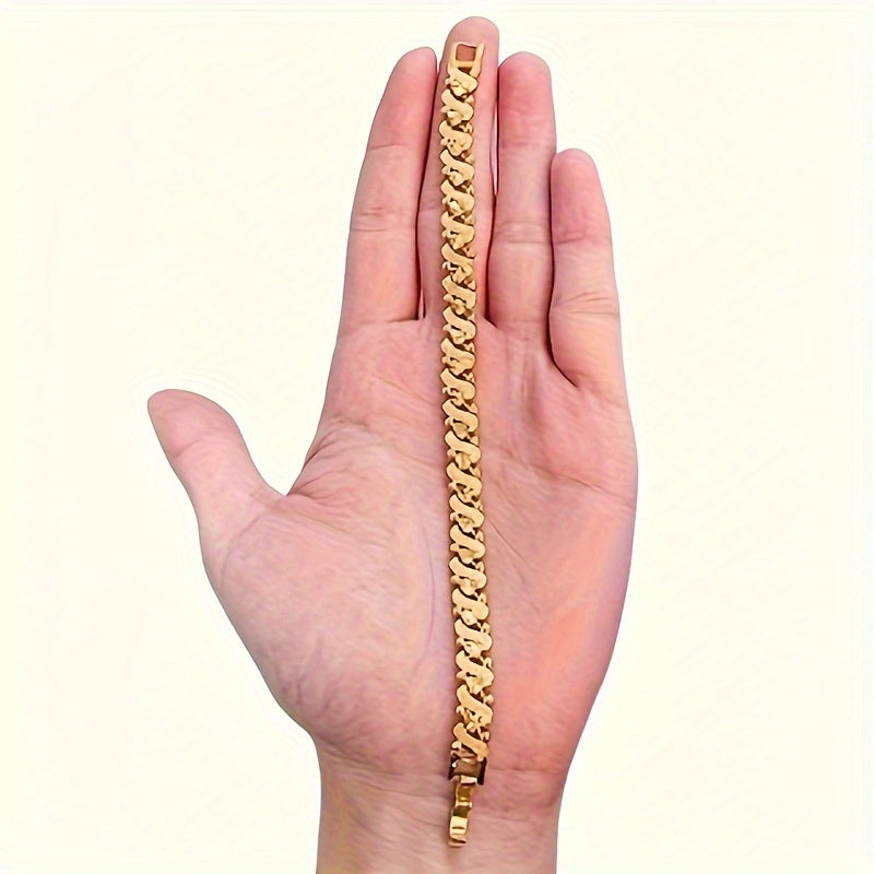 Женский браслет с медной цепочкой, позолота 18K, украшение для свадеб, вечеринок и особых случаев