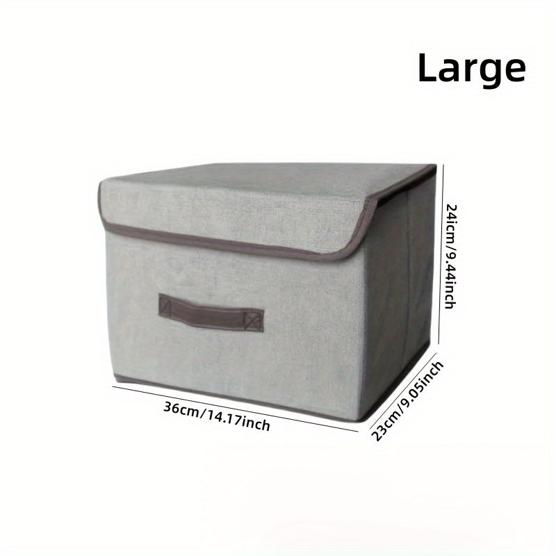 Waterproof Foldable Storage Box for Dormitory Clothing and Children's Items