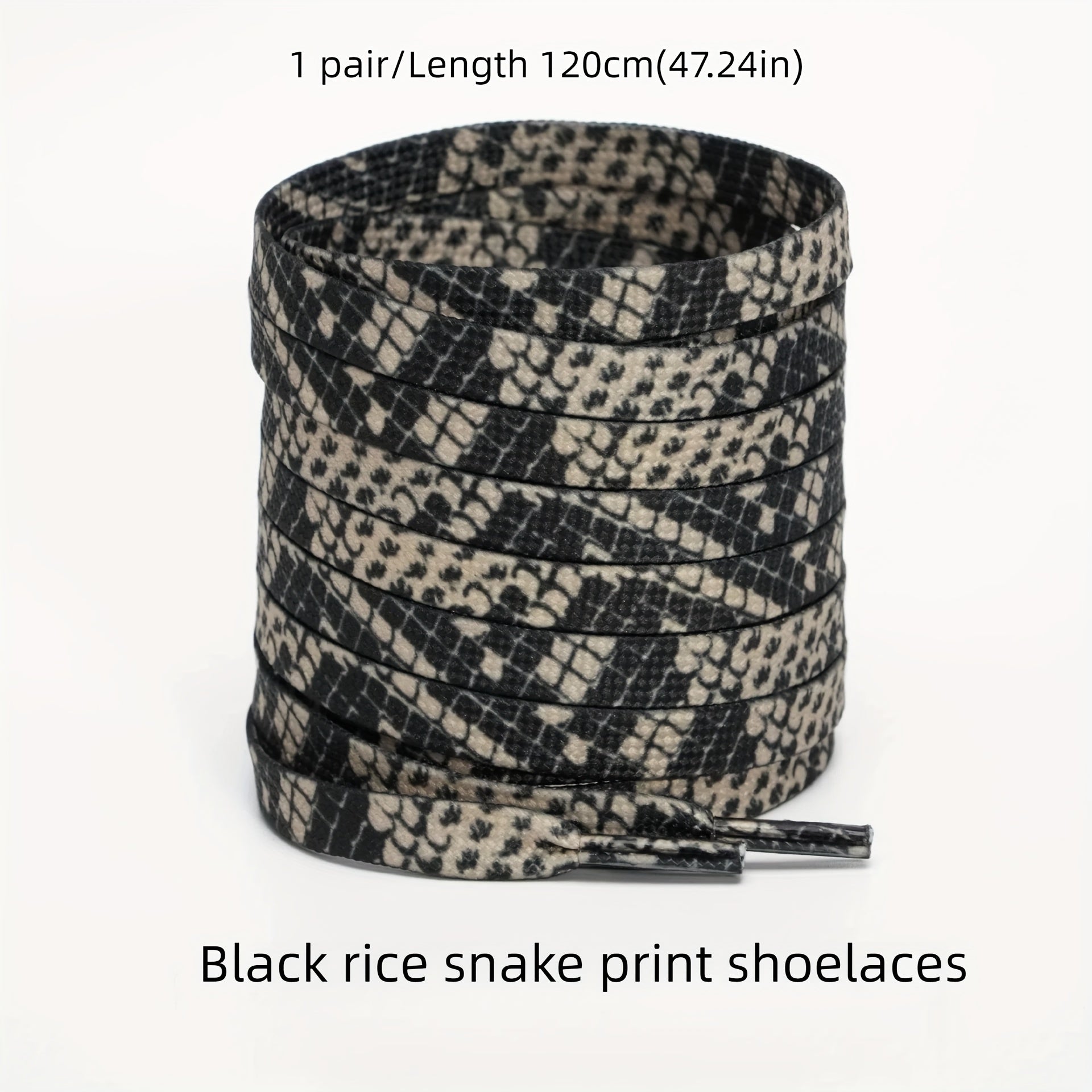 Unisex Polyester Spandex Animal Print Laces for Sneakers Casual Shoes