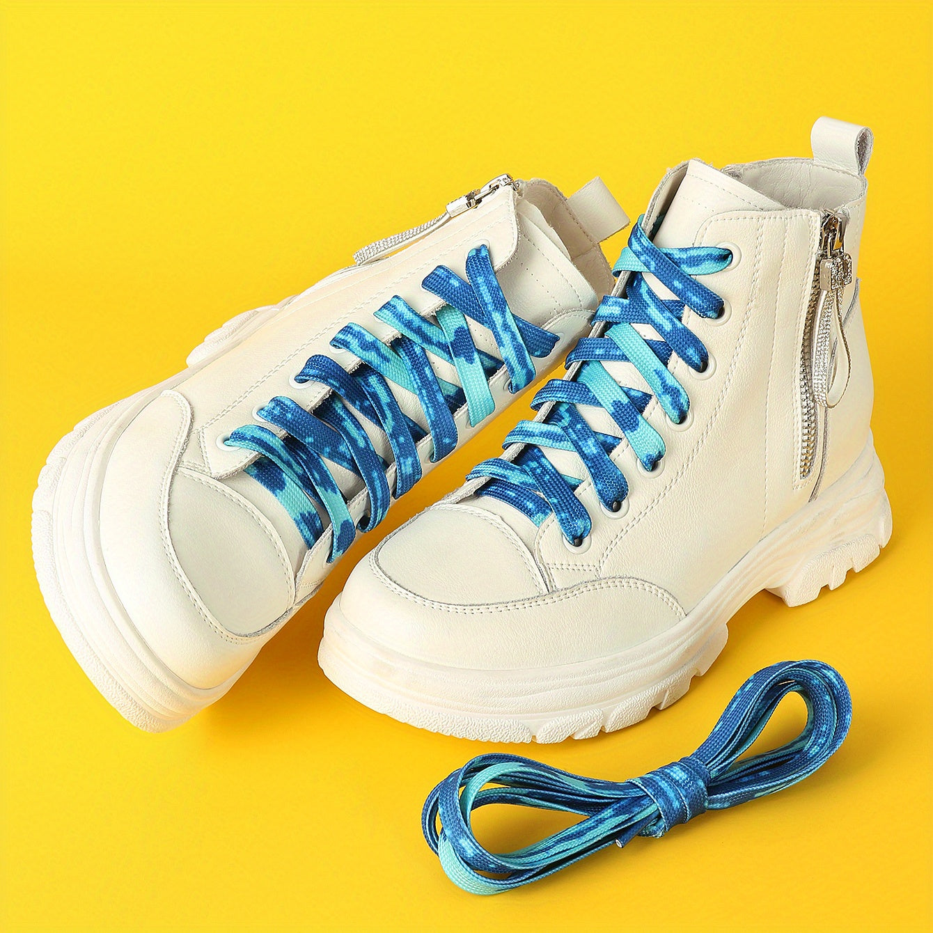 Unisex Canvas Shoe Laces Pack Cool Pattern for Sneakers Skate Shoes