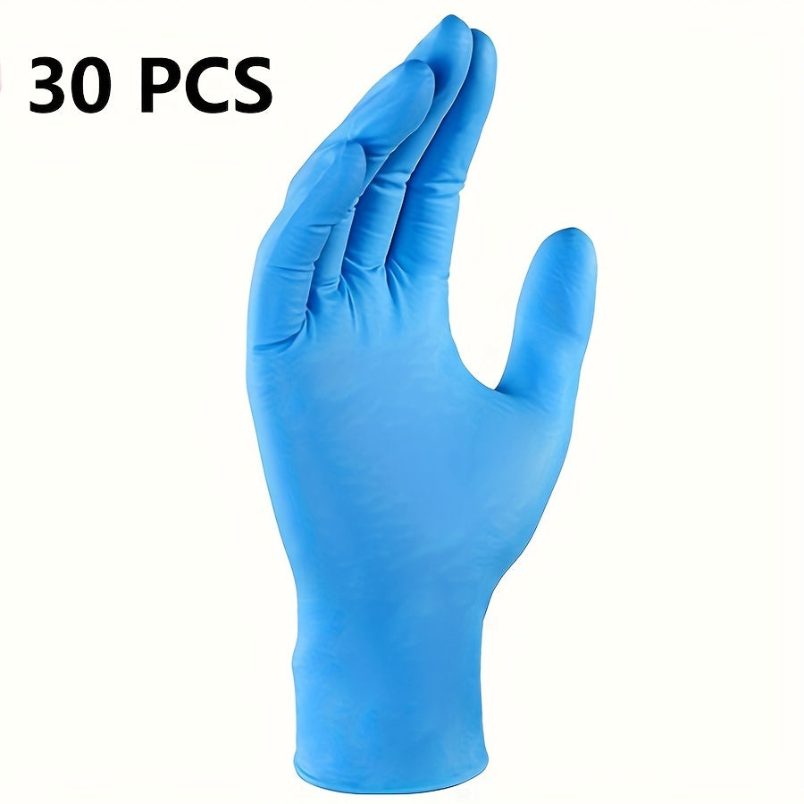 Heavy Duty Waterproof Nitrile Gloves for Household Cleaning Kitchen Bathroom Car Washing Reusable Pack of 50 100 30 10