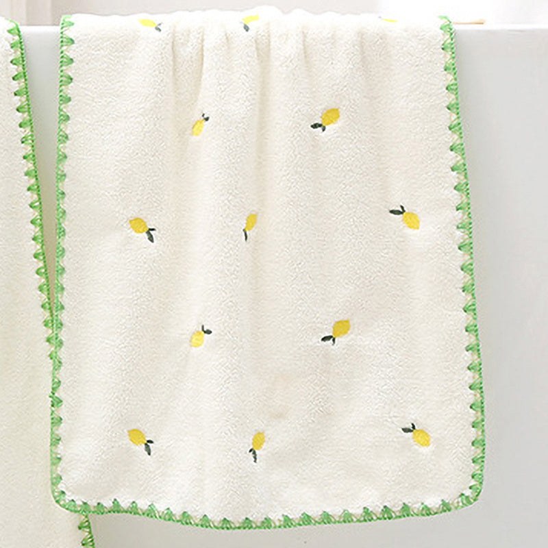 Набор полотенец Peach Lemon, впитывающий влагу, для волос, склонных к выпадению, водопоглощающий