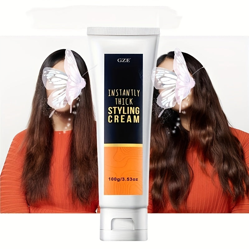 Crema ligera para peinar el cabello para engrosar y dar brillo a todo tipo de cabello