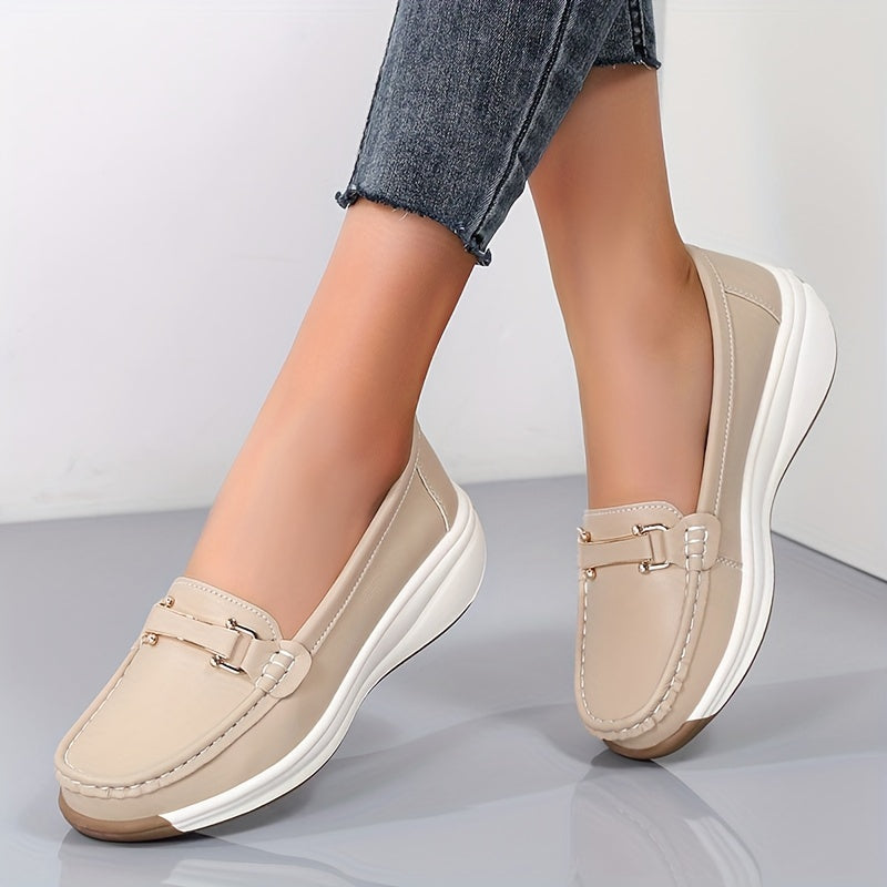 Zapatos planos tipo Mary Jane con cubierta de imitación para mujer, con borlas y diseño sin cordones