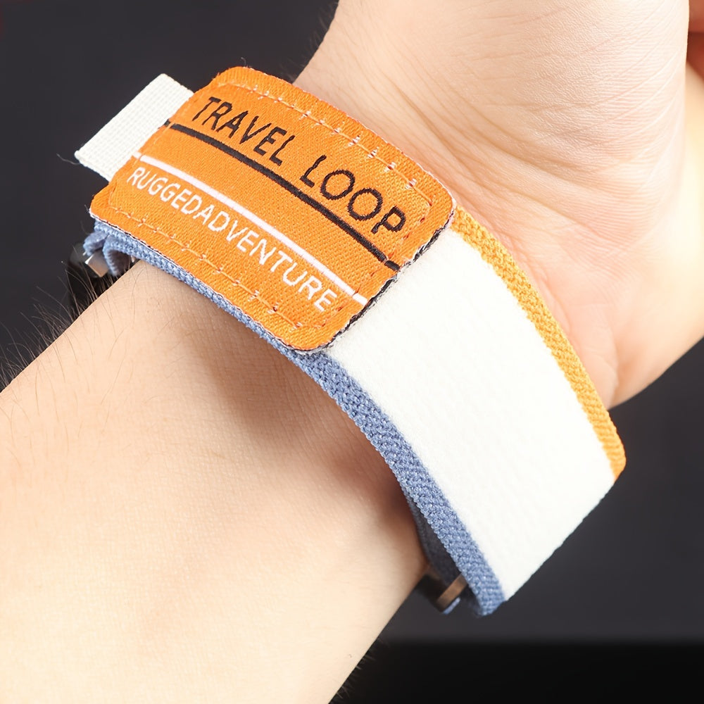 Nylon Watch Strap 20/22mm Compatible with Samsung Galaxy Watch Series Huawei Xiaomi Classic