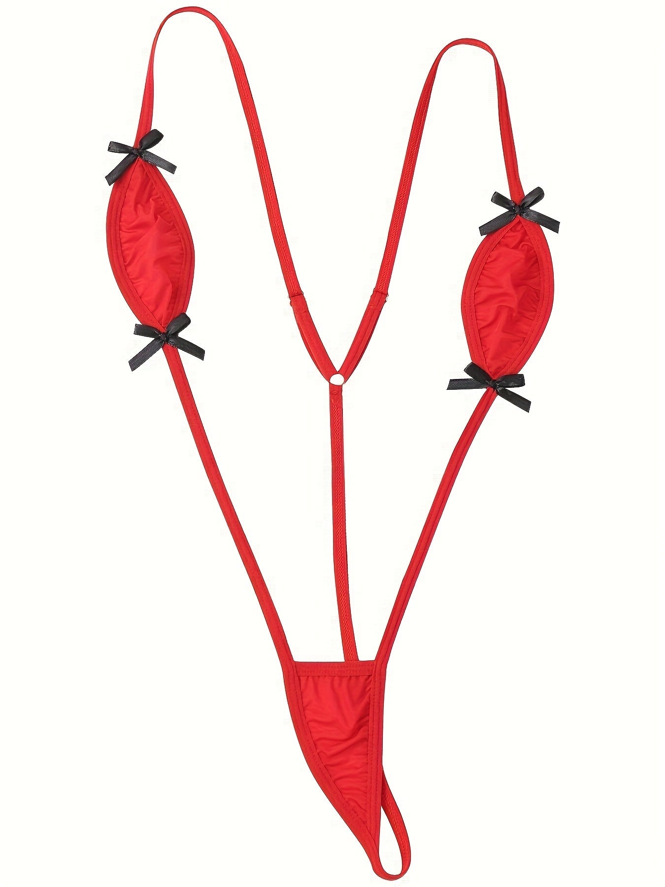 Women's Seductive Bodycon Lingerie Set with Lace Details