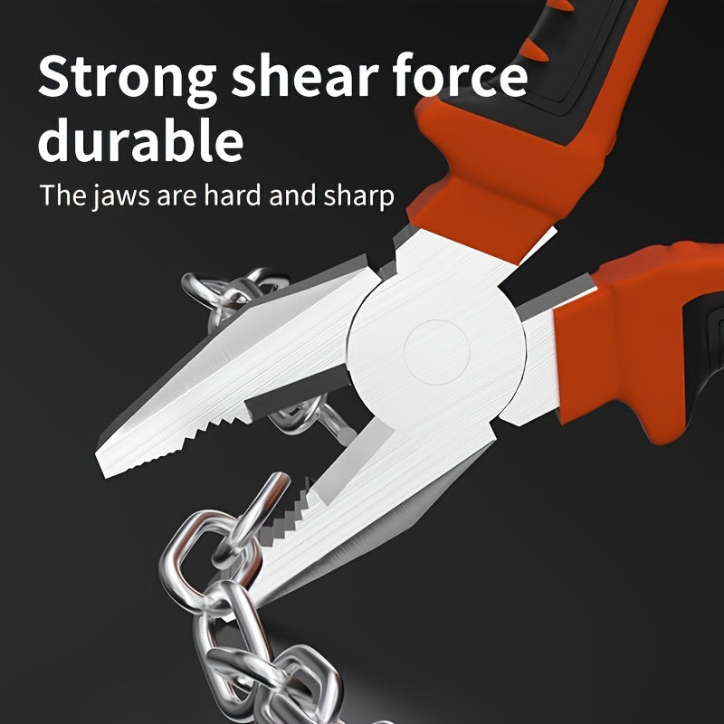 Industrial-Grade 6-Inch Wire Cutters Waterproof Steel for Electrical and DIY Use