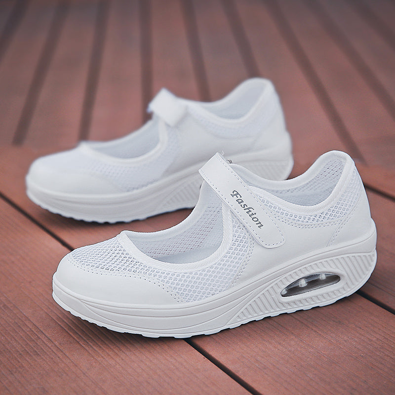 Women's Air Cushion Mary Jane Shoes Lightweight Breathable Sneakers