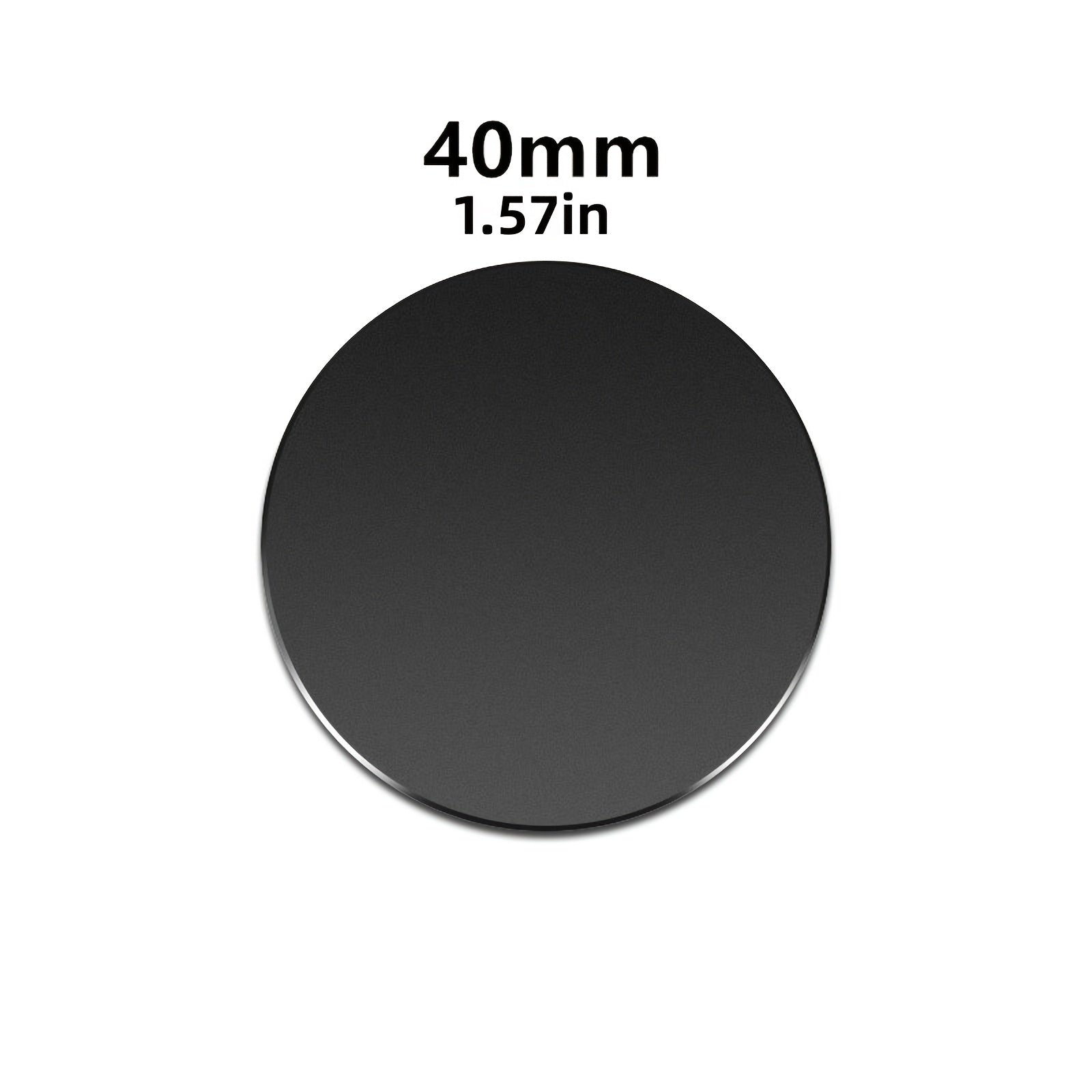 Universal Magnetic Car Phone Holder with Metal Plate and Disc Mount