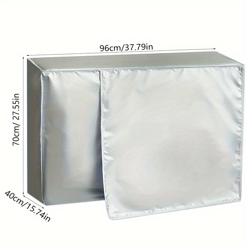 Outdoor Air Conditioner Cover Waterproof Sun Protection 96cm x 70cm x 40cm