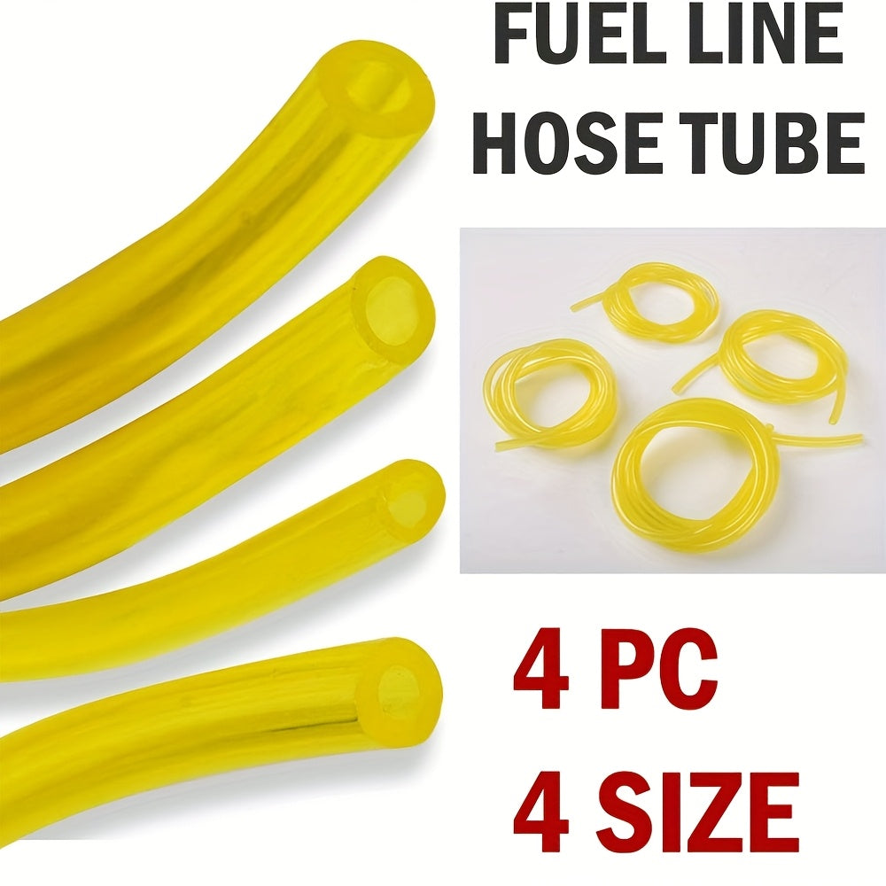4PCS Fuel Hose Kit for Small Engine Lawn Mowers Chainsaws Blowers