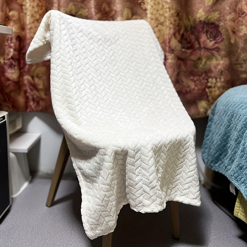 Lightweight Baby Blanket 70x100cm Geometric Pattern Soft and Cozy for Travel and Home