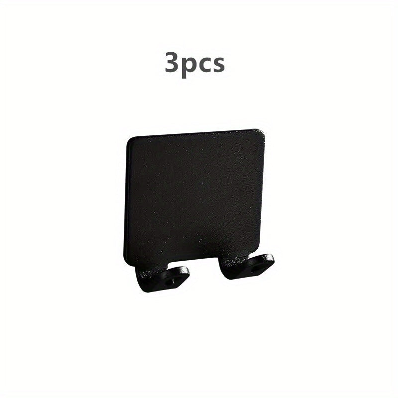 Organizador de almacenamiento para baño de aluminio espacial con soporte para rasuradora sin necesidad de perforar