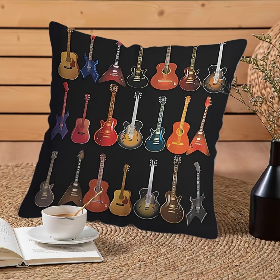 Quilted Square Pillowcase for Bedroom Lounge Soft Stylish Home Car Decor