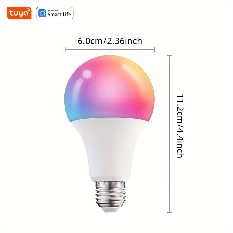 Wireless RGB Smart Light Bulb 10W App Control Indoor Dimmable LED