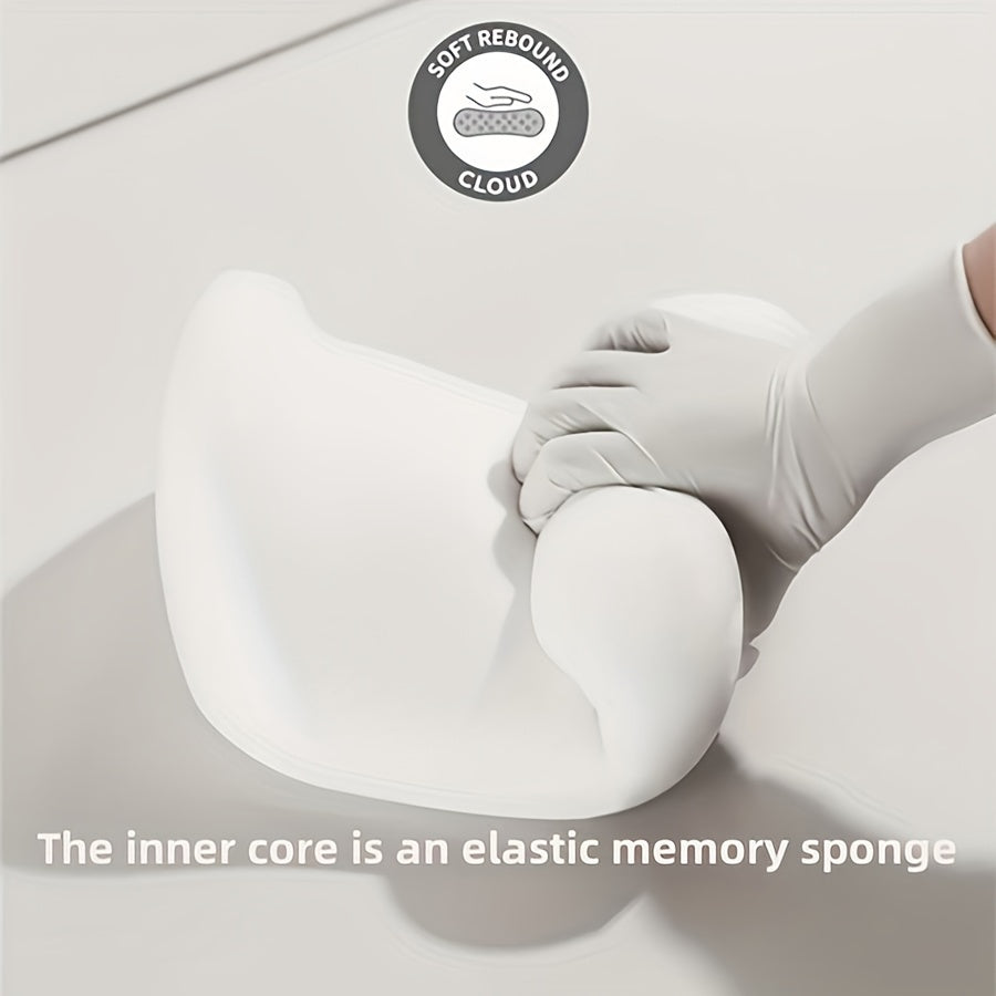 Car Neck Pillow Lumbar Support Memory Foam Backrest Headrest Cushion