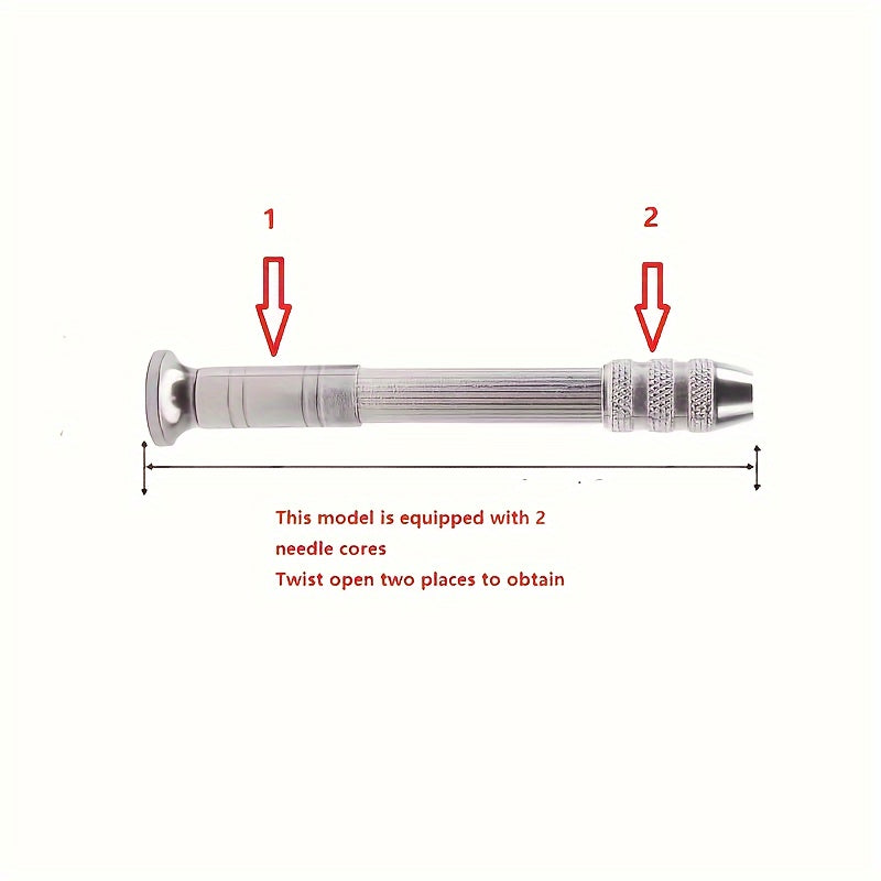 4-5 Piece Aluminum Alloy Awl Set for Leathercraft Shoe Repair and Sewing