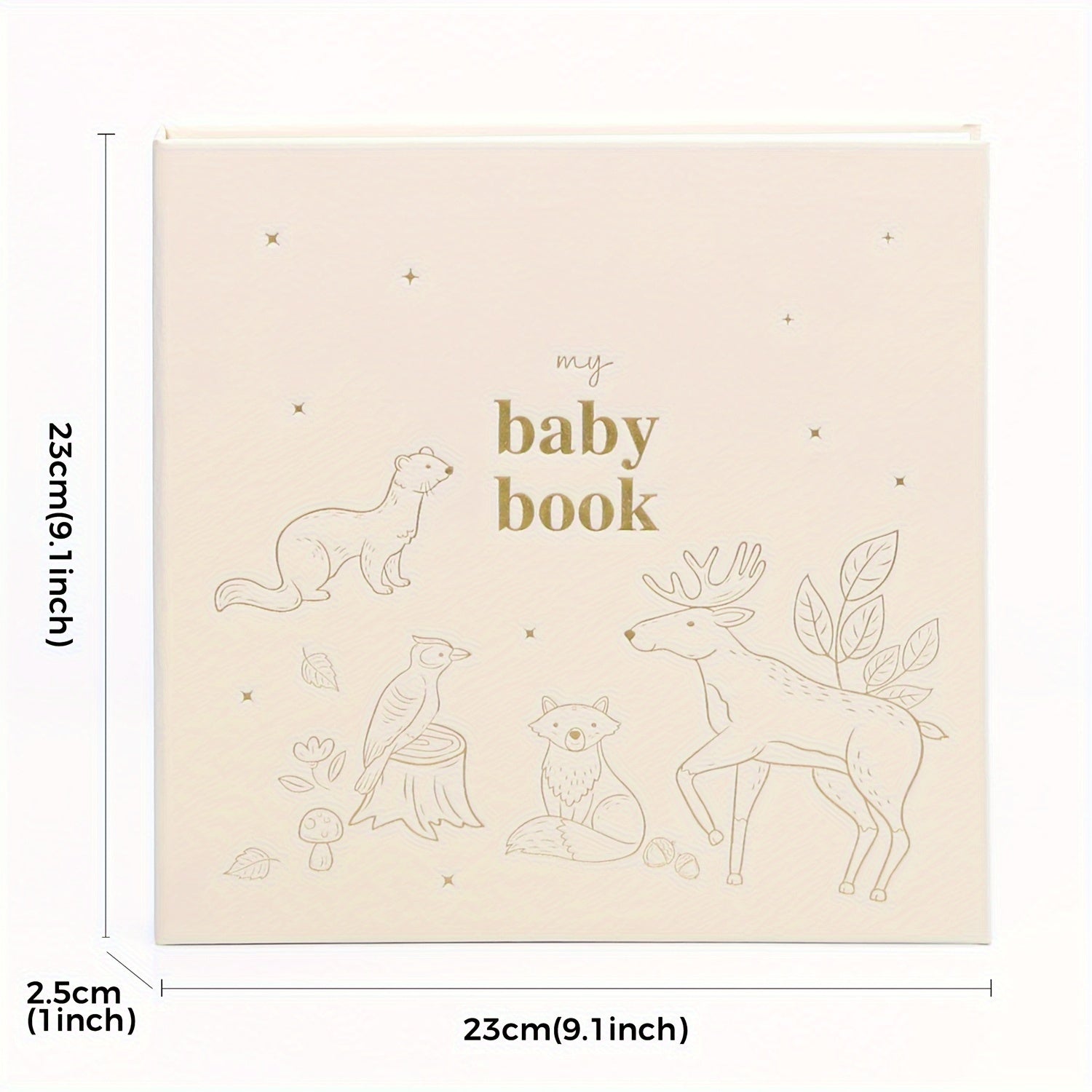 Kids Memory Book with Hot Stamping Logo and Hidden Coil Binding 140gsm Linen Cover
