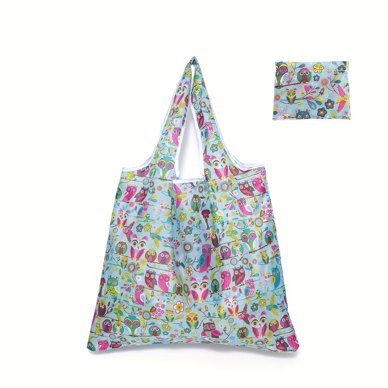 Large Capacity Reusable Oxford Cloth Shopping Bag with Portable Hand-held Storage