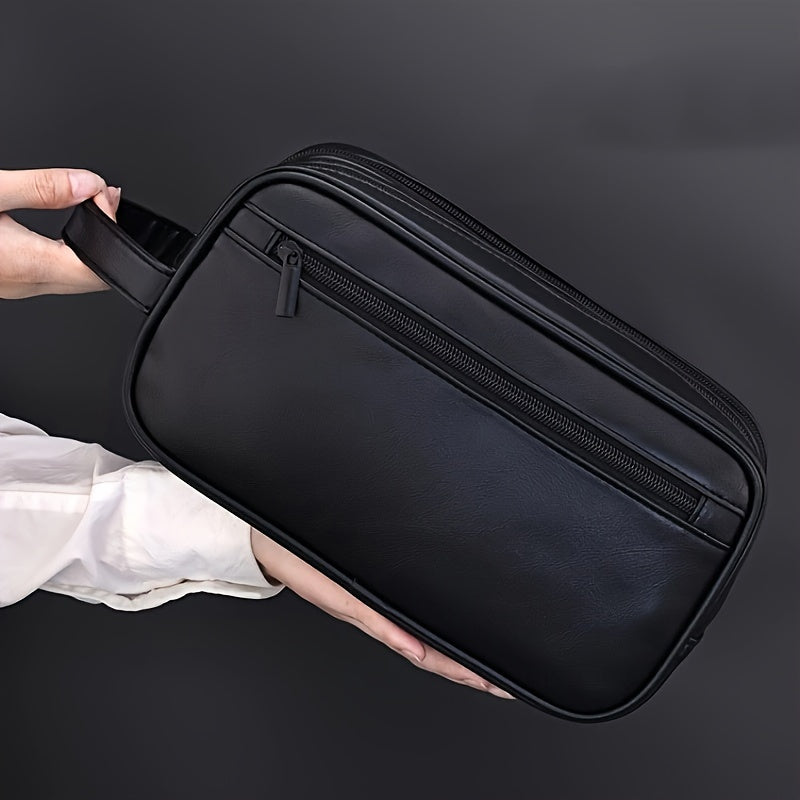 Bolsa de aseo impermeable plegable para hombres, organizador de viaje y deportes