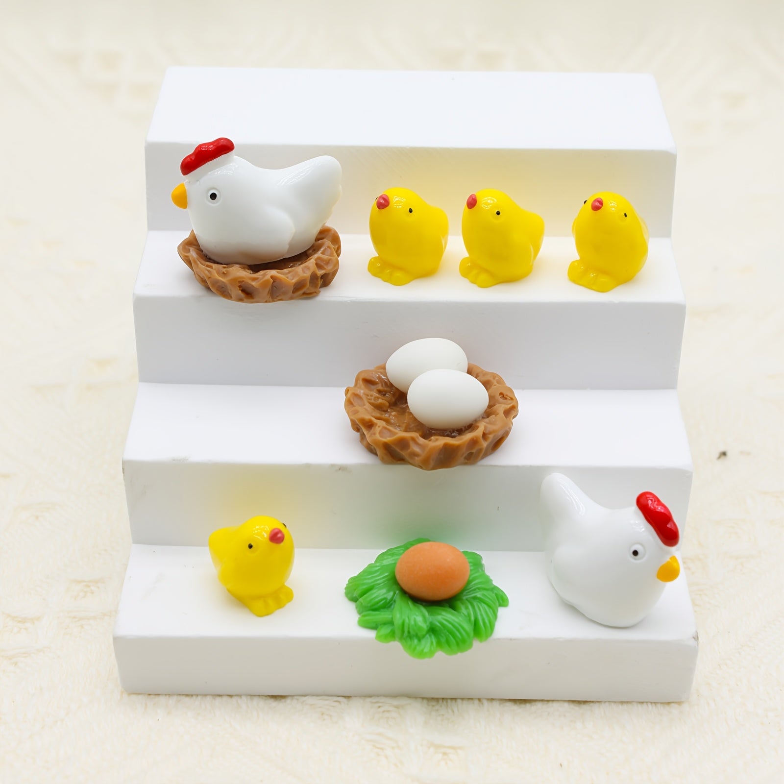 Unisex Resin Chicken Egg Shoe Charms Vibrant Yellow 3D Animal Decorations