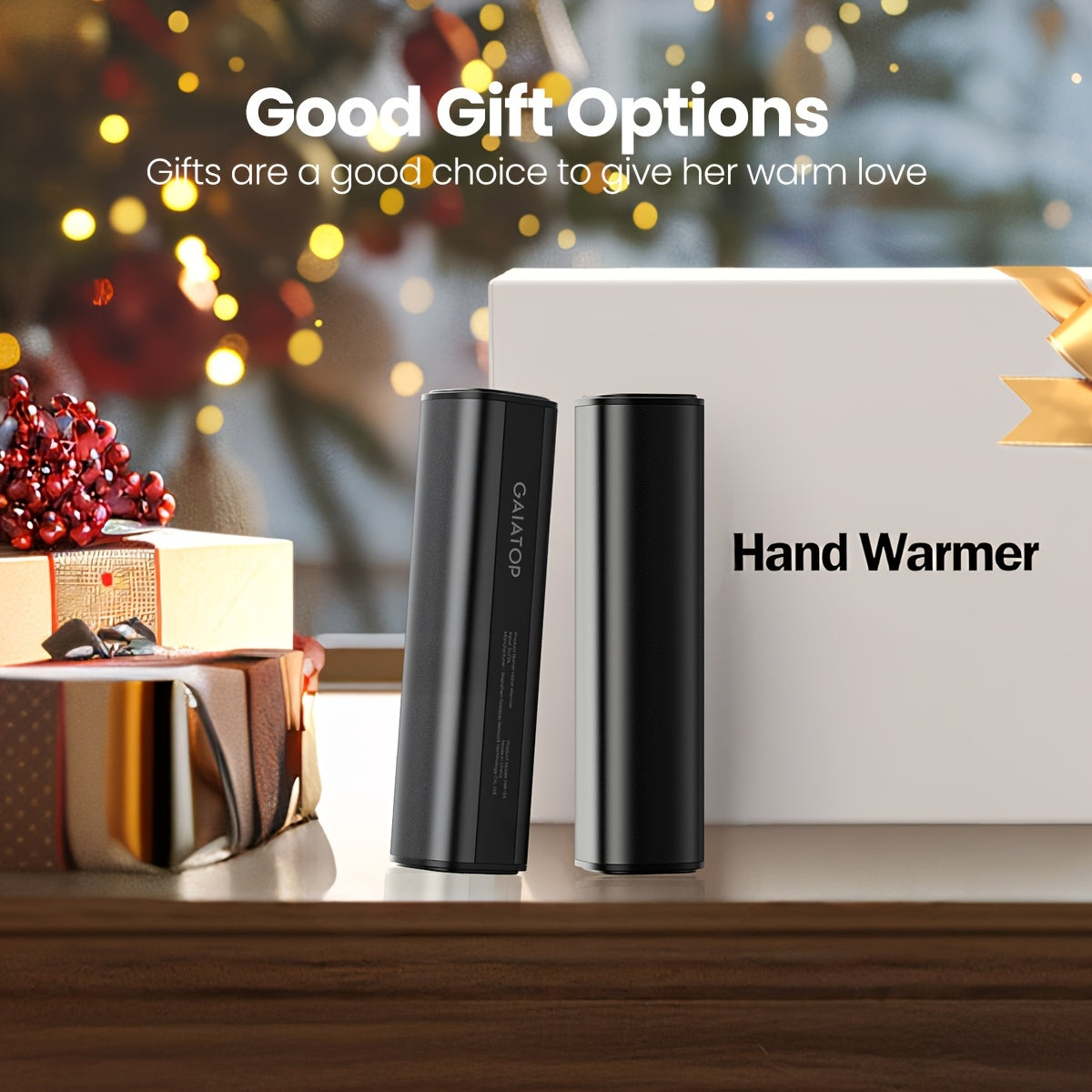 Portable USB Rechargeable Space Heater for Camping and Family Use with Adjustable Temperature